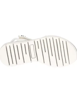 Sandalo Asso da bambina bianco