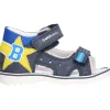 Sandalo Balducci primi passi bambino blu