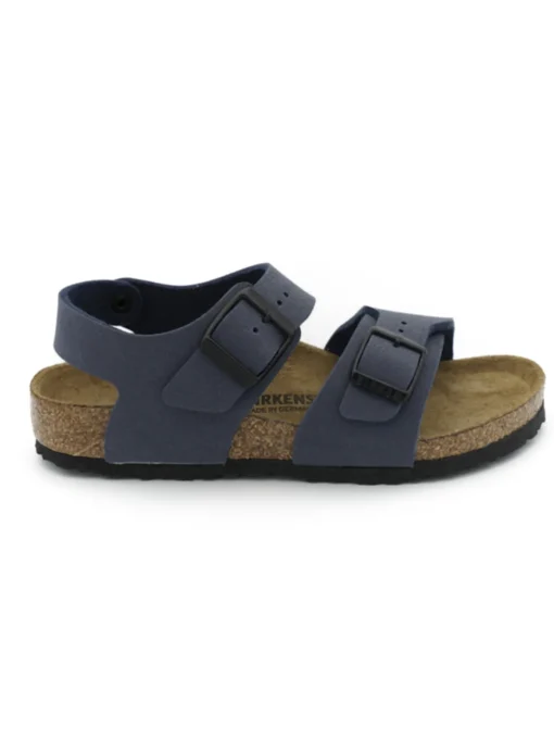 Sandalo Birkenstock New York da bambino blu