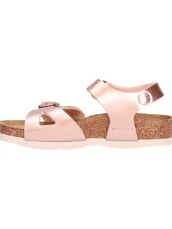 Sandalo Birkenstock Rio da bambina bronzo