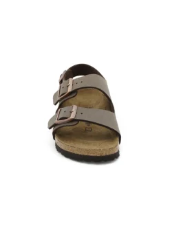 Sandalo Birkenstock unisex marrone Linea "Milano"
