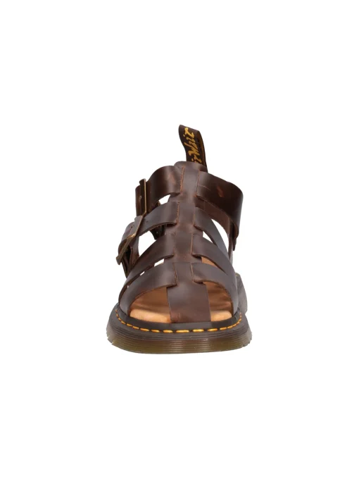 Sandalo chiuso Dr Martens Garin da uomo marrone