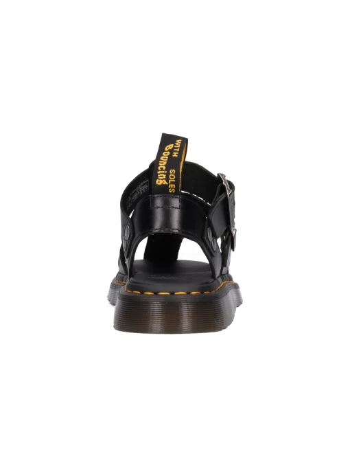 Sandalo chiuso Dr Martens Garin da uomo nero