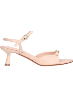 Sandalo con tacco basso Albano da donna nude
