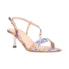 Sandalo con tacco fino Albano da donna multicolor