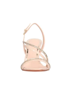 Sandalo con tacco fino Albano da donna nude