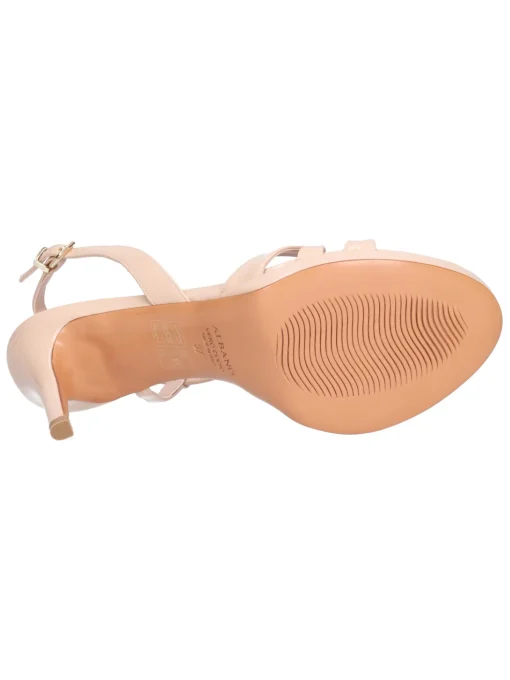 Sandalo con tacco fino Albano da donna nude