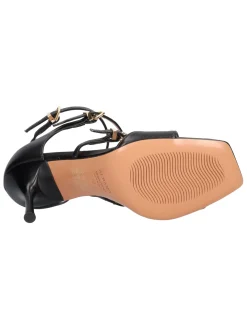 Sandalo con tacco fino Albano da donna nero