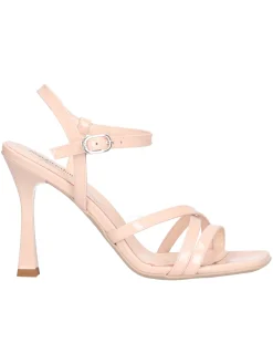 Sandalo con tacco fino Nero Giardini da donna nude