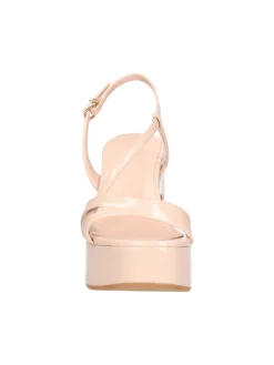 Sandalo con tacco largo Albano da donna nude
