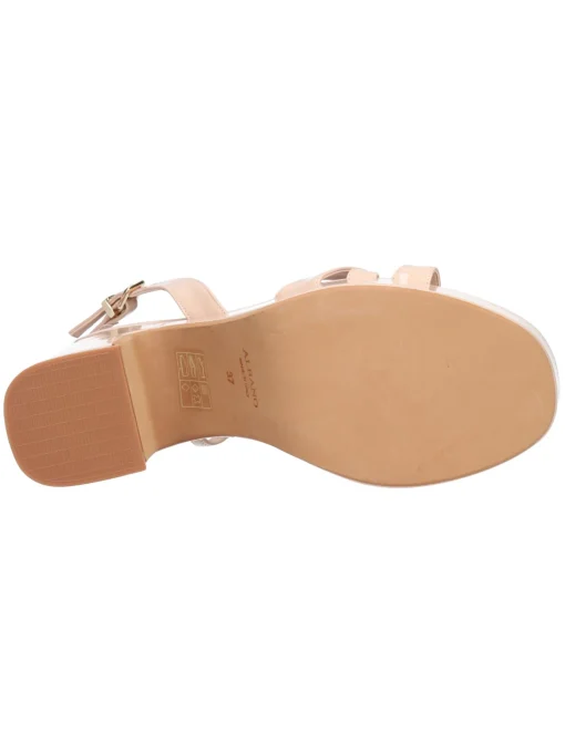 Sandalo con tacco largo Albano da donna nude