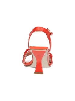 Sandalo con tacco largo Capelli Rossi da donna rosso