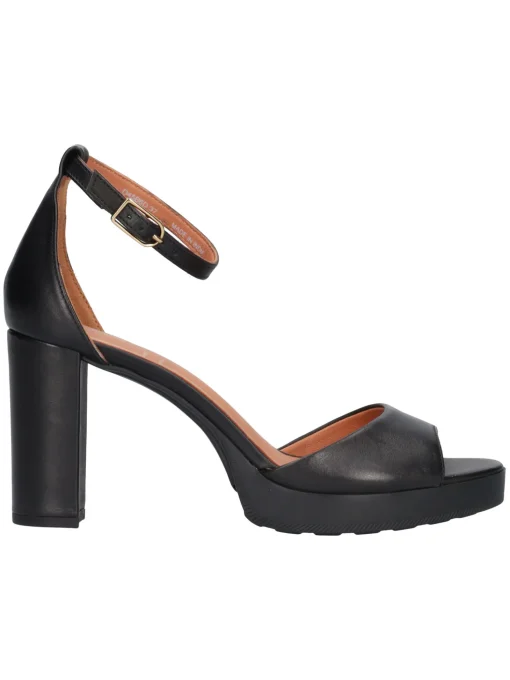 Sandalo con tacco largo Geox Walk Pleasure da donna nero