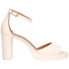 Sandalo con tacco largo Geox Walk Pleasure da donna avorio