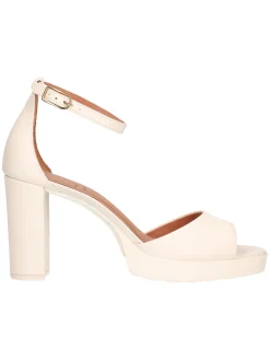 Sandalo con tacco largo Geox Walk Pleasure da donna avorio