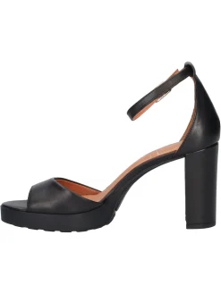 Sandalo con tacco largo Geox Walk Pleasure da donna nero