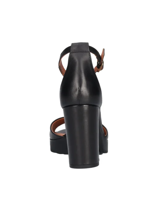 Sandalo con tacco largo Geox Walk Pleasure da donna nero