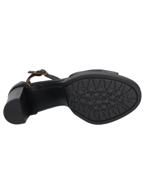 Sandalo con tacco largo Geox Walk Pleasure da donna nero