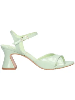 Sandalo con tacco largo Liviana da donna verde