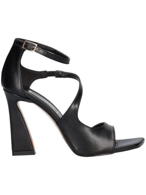 Sandalo con tacco largo Liviana da donna nero