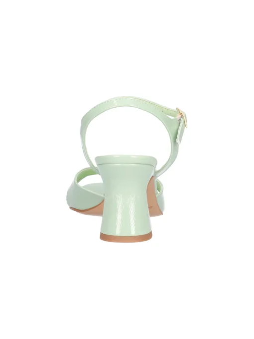 Sandalo con tacco largo Liviana da donna verde