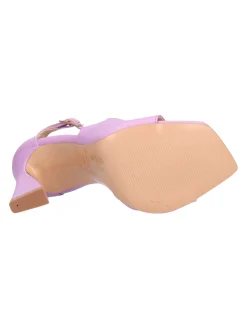 Sandalo con tacco largo Liviana da donna lilla