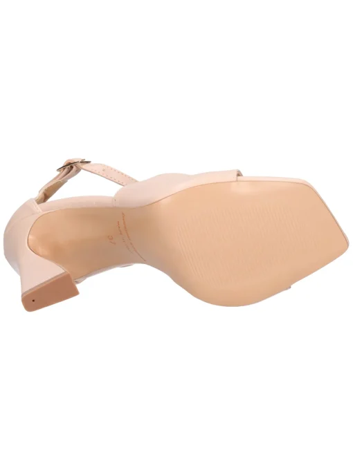 Sandalo con tacco largo Liviana da donna nude