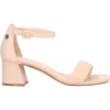 Sandalo con tacco largo Refresh Vegan da donna beige