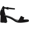 Sandalo con tacco largo Refresh Vegan da donna nero