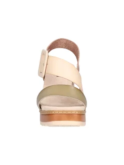 Sandalo con tacco largo Refresh Vegan da donna multicolor