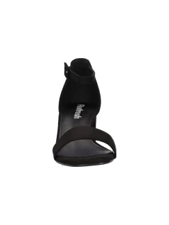 Sandalo con tacco largo Refresh Vegan da donna nero