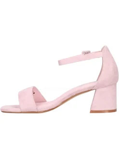 Sandalo con tacco largo Refresh Vegan da donna lilla chiaro