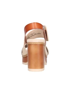 Sandalo con tacco largo Refresh Vegan da donna multicolor