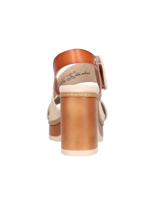 Sandalo con tacco largo Refresh Vegan da donna multicolor