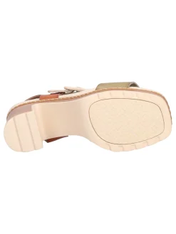 Sandalo con tacco largo Refresh Vegan da donna multicolor