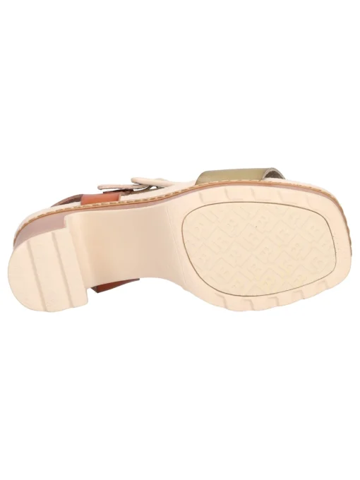 Sandalo con tacco largo Refresh Vegan da donna multicolor