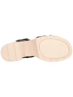 Sandalo con tacco largo Refresh Vegan da donna nero