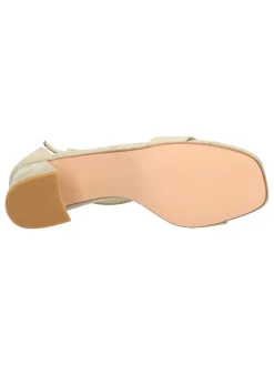 Sandalo con tacco largo Refresh Vegan da donna verde