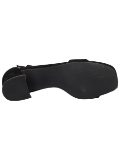 Sandalo con tacco largo Refresh Vegan da donna nero