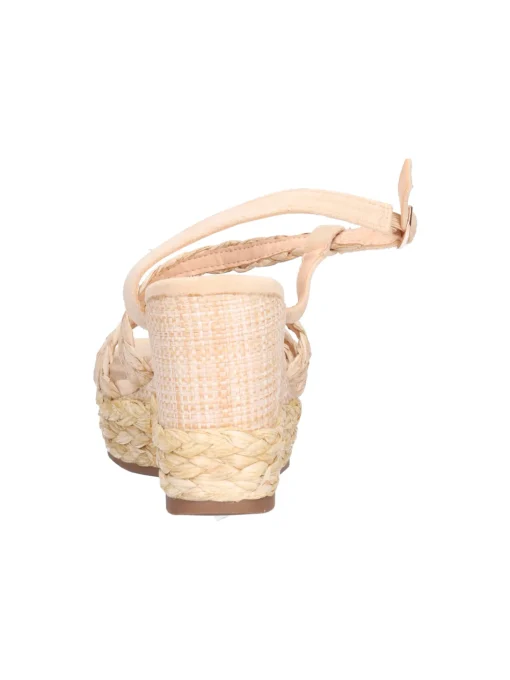 Sandalo con zeppa Alma Blue da donna beige