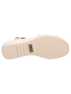 Sandalo con zeppa Enval Soft da donna beige