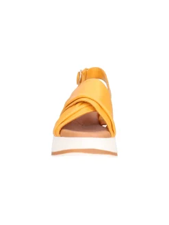 Sandalo con zeppa Epochè Xi da donna giallo