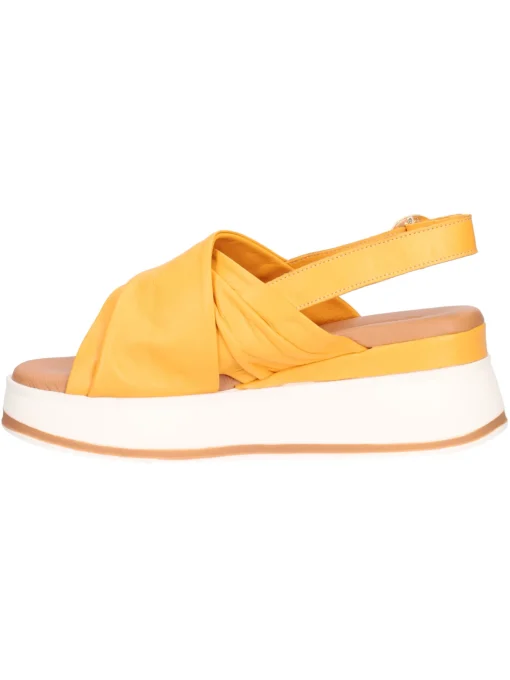 Sandalo con zeppa Epochè Xi da donna giallo