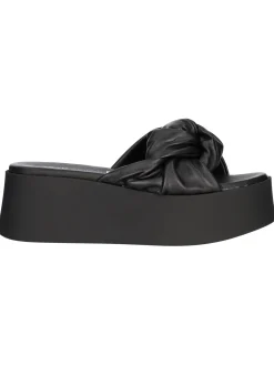 Sandalo con zeppa Frau da donna nero