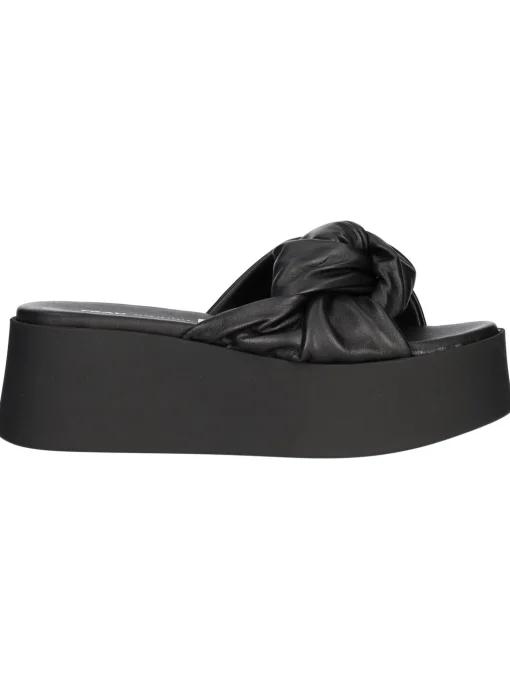 Sandalo con zeppa Frau da donna nero