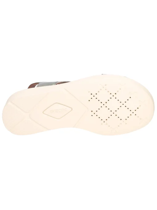 Sandalo con zeppa Geox Xand da donna verde