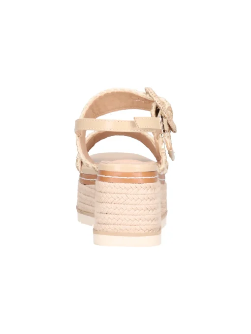 Sandalo con zeppa Goldu0026amp;Gold da donna beige