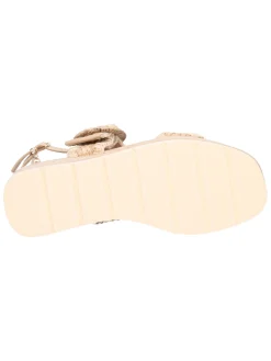 Sandalo con zeppa Goldu0026amp;Gold da donna beige