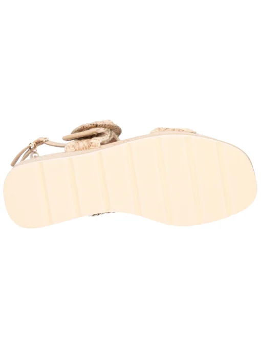 Sandalo con zeppa Goldu0026amp;Gold da donna beige
