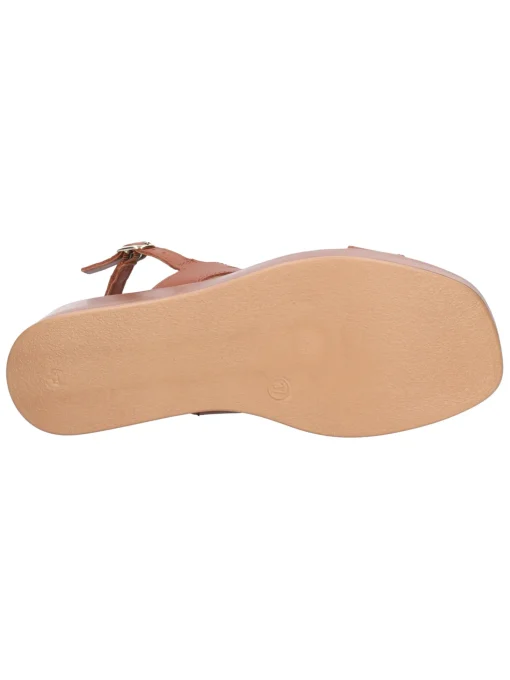 Sandalo con zeppa Igiu0026amp;Co da donna cuoio